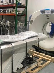 GE Brightspeed 16 Slice CT Scanner RECEPCION EQ. EN BODEGA PARA PREINSTALACION